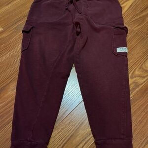FRYE AND CO. Burgundy Joggers